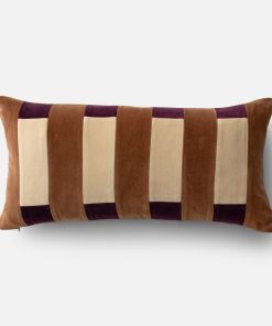 Pieced Velvet Pillow Cover